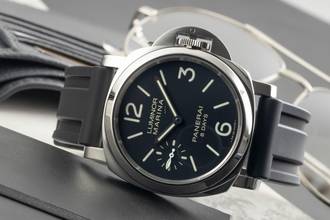 Thumbnail von Panerai Luminor Marina 8 Days Stainless Steel Hand-Wound Ref. PAM00510 B&P 2018