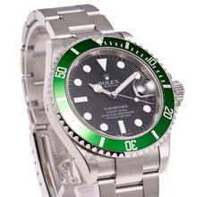 Thumbnail von Rolex Submariner Date 40 Kermit Rehaut Stickered – 16610LV – NEW & Unworn – 2010 Full Set Lc170