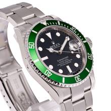 Thumbnail von Rolex Submariner Date 40 Kermit Rehaut Stickered – 16610LV – NEW & Unworn – 2010 Full Set Lc170