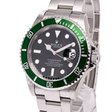Rolex Submariner Date 40 Kermit Rehaut Stickered – 16610LV – NEW & Unworn – 2010 Full Set Lc170