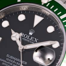 Thumbnail von Rolex Submariner Date 40 Kermit Rehaut Stickered – 16610LV – NEW & Unworn – 2010 Full Set Lc170