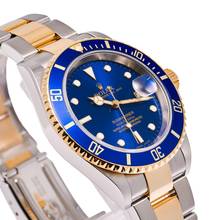 Thumbnail von Rolex Submariner Date 40 Steel/Gold Blue – 16613 – like NEW – 08/2005 Full Set Lc100