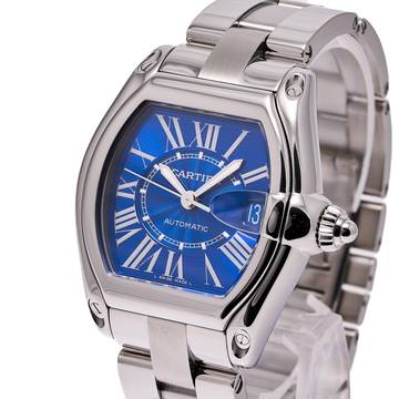  Cartier Roadster Blue 37x44 – 2510 – like NEW – 09/2010 