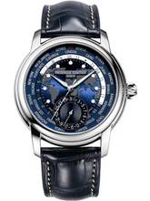 Frederique Constant FC-718NWM4H6 Classic Worldtimer Automatic Men's Watch 42mm 5ATM