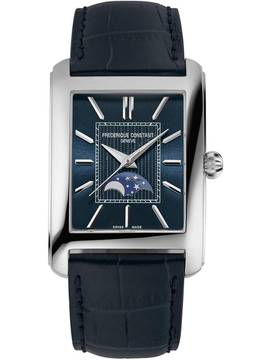  Frederique Constant FC-333N4C6 Herrenuhr Classics Carree Mondphase Automatik 30mm 3ATM 