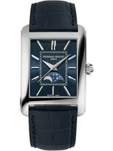 Frederique Constant FC-333N4C6 men's watch Classics Carree moon phase automatic 30mm 3ATM