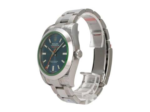  Rolex Milgauss Oyster Perpetual Milgauss GV Blue Ref. 116400GV Stickers 