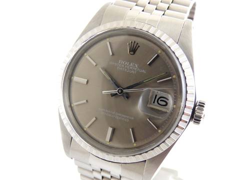  Rolex Datejust 36 1603 grey Dial 