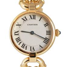 Thumbnail von Cartier Vendome Ladies 24MM yellow gold 18KT very rare