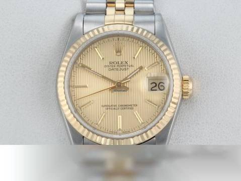  Rolex Datejust 31mm 68273 Edelstahl Gelbgold 750 Automatik Stainless Steel 18kt Yellow Gold Jubilé-band Chronometer Oyster 