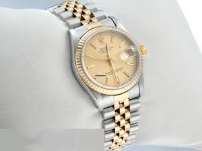 Thumbnail von Rolex Datejust 31mm 68273 Edelstahl Gelbgold 750 Automatik Stainless Steel 18kt Yellow Gold Jubilé-band Chronometer Oyster