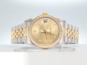 Thumbnail von Rolex Datejust 36 36mm 16233 1996 Diamanten Stahl Gelbgold 750 Automatik Stainless Steel 18kt Yellow Gold Jubilé-band Chronometer Oyster