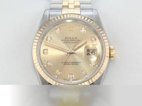 Thumbnail von Rolex Datejust 36 36mm 16233 1996 Diamanten Stahl Gelbgold 750 Automatik Stainless Steel 18kt Yellow Gold Jubilé-band Chronometer Oyster