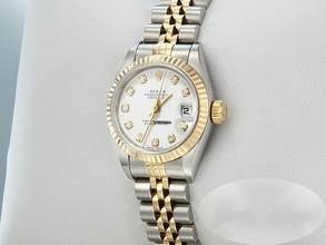 Thumbnail von Rolex Lady-Datejust Edelstahl Gelbgold 750 Diamanten Automatik Stainless Steel 18kt Yellow Gold Jubilé-band Chronometer Oyster