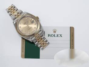 Thumbnail von Rolex Datejust 41 126333 Edelstahl Gelbgold 750 Diamanten Automatik Stainless Steel 18kt Yellow Gold Oyster-band Chronometer