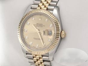 Thumbnail von Rolex Datejust 41 126333 Edelstahl Gelbgold 750 Diamanten Automatik Stainless Steel 18kt Yellow Gold Oyster-band Chronometer