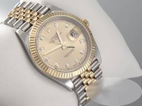 Thumbnail von Rolex Datejust 41 126333 Edelstahl Gelbgold 750 Diamanten Automatik Stainless Steel 18kt Yellow Gold Oyster-band Chronometer
