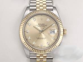 Rolex Datejust 41 126333 stainless steel yellow gold 750 diamonds automatic stainless steel 18kt yellow gold oyster bracelet chronometer