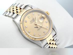 Thumbnail von Rolex Datejust 36mm 16233 Edelstahl Gelbgold 750 Automatik Stainless Steel 18kt Yellow Gold Jubilé-band Chronometer Oyster