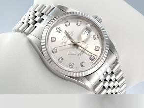 Thumbnail von Rolex Datejust 36 36mm 16234 2001 Stahl Weissgold 750 Diamanten Automatik Stainless Steel 18kt White Gold Jubilé-band Chronometer Oyster