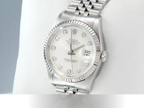 Thumbnail von Rolex Datejust 36 36mm 16234 2001 Stahl Weissgold 750 Diamanten Automatik Stainless Steel 18kt White Gold Jubilé-band Chronometer Oyster