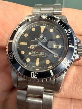  Rolex Submariner Date Red Submariner Date MK5 Red Submariner Dial 