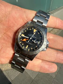 Rolex Explorer II Orange Hand/Frecciona Explorer II MK4 Original Mint Condition Dial