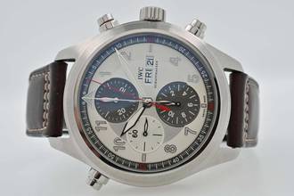 IWC Pilot's Watch Double Chronograph Spitfire Pilot Double Chronograph Rattrapante IW3718