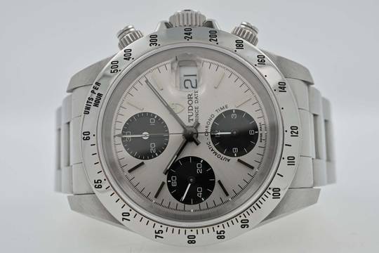  Tudor Prince Date Chronograph 79280 LC402 Never polished 