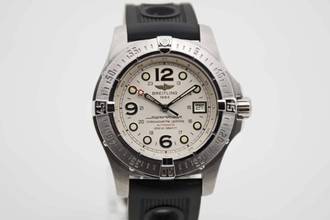 Breitling Superocean Steelfish with new service and Ocean Racer band with folding clasp