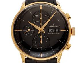 Junghans Meister Chronoscope Ref.027/7923.00 2021 Full Set as New Vintage Meister Chronoscope