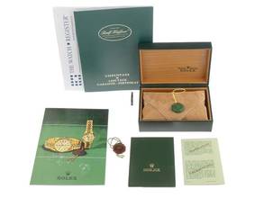 Thumbnail von Rolex Datejust 36 Ref.16220 1987 Box&Beschreibung sehr gut Vintage Datejust Stahl open 6/9