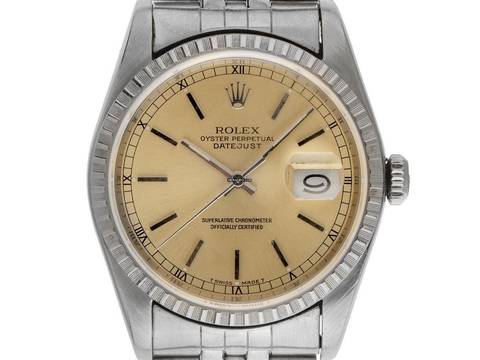  Rolex Datejust 36 Ref.16220 1987 Box&Beschreibung sehr gut Vintage Datejust Stahl open 6/9 
