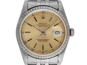 Rolex Datejust 36 Ref.16220 1987 Box & Description very good Vintage Datejust Steel open 6/9
