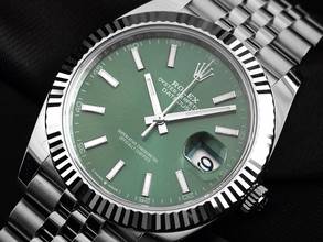 Thumbnail von Rolex Datejust 41 Ref.126334 2025 Full Set Ungetragen Datejust Mintgrün