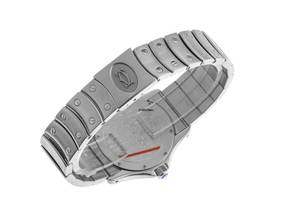 Thumbnail von Cartier Santos Ronde MM Ref.15611 2000 Box&Beschreibung sehr gut Vintage Santos Ronde MM Medium Modell