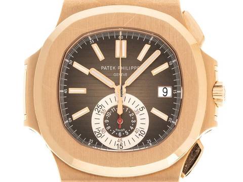  Patek Philippe Nautilus Ref.5980R-001 2019 Full Set Original unpoliert Nautilus 18kt Roségold 174g Krokoleder Faltschließe 