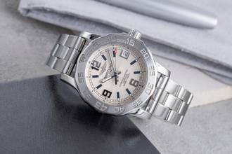 Thumbnail von Breitling Colt 33 Lady Silver Dial Stainless Steel Quartz Ladies' Watch Ref. A77387 B&P 2012