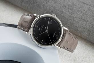 Thumbnail von IWC Portofino Automatic Schaffhausen Portofino Automatic Date Stainless Steel Men's Watch Ref. IW353304
