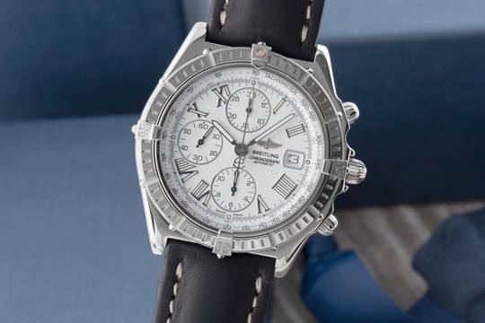  Breitling Crosswind Chronograph Automatik Stahl Herrenuhr Ref. A13055 