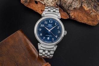 Thumbnail von IWC Da Vinci Automatic Blue Dial Stainless Steel Automatic Ref. IW356605 Box