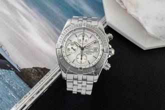 Thumbnail von Breitling Chronomat Evolution Chronograph Steel Automatic Ref. A13356 Papers