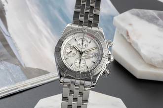 Breitling Chronomat Evolution Chronograph Steel Automatic Ref. A13356 Papers