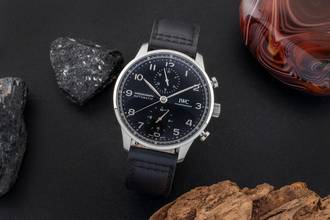 Thumbnail von IWC Portugieser Chronograph Automatic Steel Ref. IW371609 B&P 2020