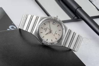 Thumbnail von Omega Constellation Quartz Date stainless steel quartz men's watch Ref. 1512.30.00