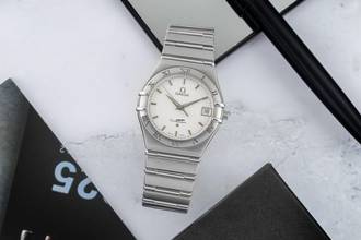 Thumbnail von Omega Constellation Quartz Date stainless steel quartz men's watch Ref. 1512.30.00