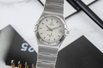 Omega Constellation Quartz Date stainless steel quartz men's watch Ref. 1512.30.00