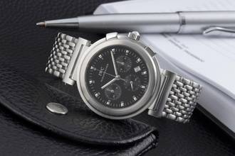Thumbnail von IWC Da Vinci Chronograph Date Stainless Steel Quartz Men's Watch Ref. IW3728-05