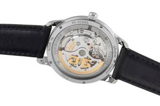 Thumbnail von Glashütte Original Sixties Senator Sixties men's watch Ref. 1-39-52-06-02-04 papers