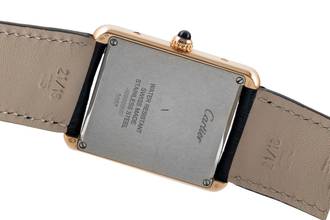 Thumbnail von Cartier Tank Solo LM 18k (0.750) Rose Gold Quartz Men's Watch Ref. W5200025 Papers